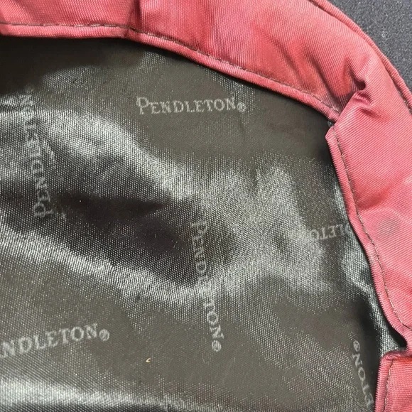 Vintage 1980’s Pendleton Navy Blue Newsboy Cap with Snap Down Brim - Picture 5 of 10